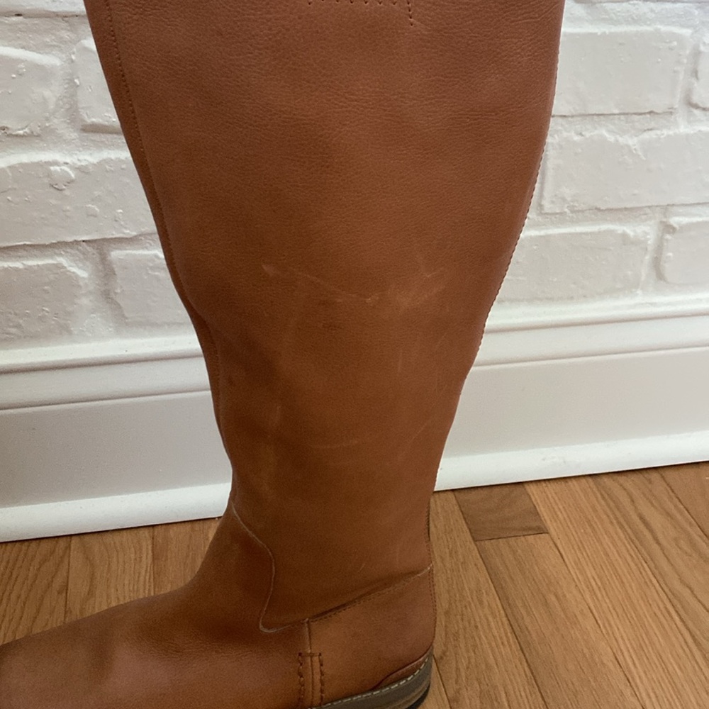 Franco Sarto Women's Meyer Camel Knee High Flat Boot - 8.5 - Picture 8 of 16